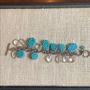 Silpada Sterling Silver/ Turquoise Bracelet